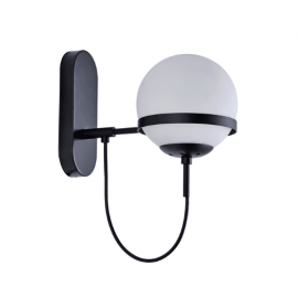ARANDELA NORDECOR KORI E27 PRETO