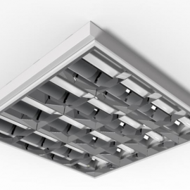 LUMINARIA LUMEPETRO EMB 4 X 600MM ALET POL