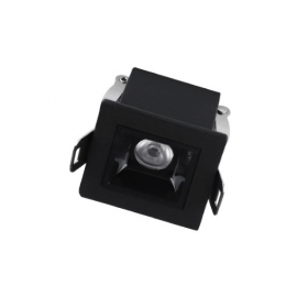 SPOT TASCHIBRA PONTUAL ARCH EMB 2W 2700K BR/PT