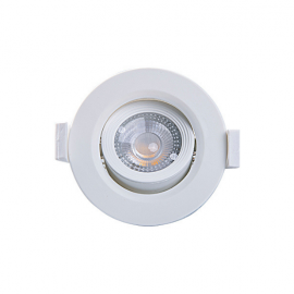 SPOT LED MR11 EMB RED. TASCHIBRA 3W 3000K ALLTOP