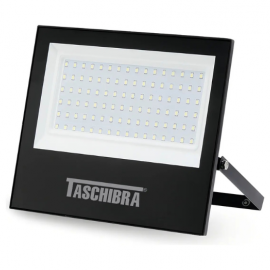 REFLETOR  LED 100W 6500K TASCHIBRA PRETO