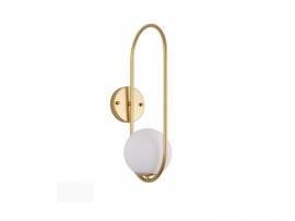 ARANDELA NORDECOR WAHA E27 DOURADO            2284