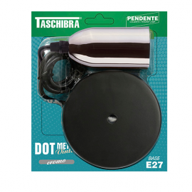 PENDENTE TASCHIBRA LONGO/VINTAGE CROMO   DOT METAL