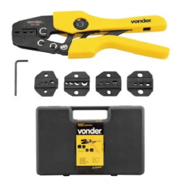 ALICATE VONDER PRENSA TERMINAL KIT 5 EM 1   AP-510