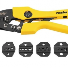 ALICATE VONDER PRENSA TERMINAL KIT 5 EM 1   AP-510