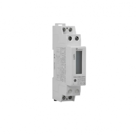 MEDIDOR MONOFASICO ELETR. 50A P/TRILHO ROHDINA