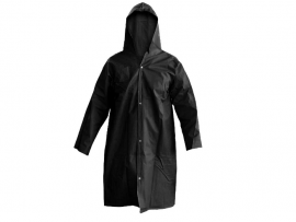 CAPA DE CHUVA PVC C/ FORRO PRETA G BRASCAMP