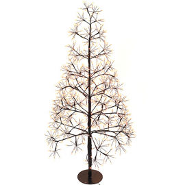 ARVORE NATAL TASCHIBRA 1000 MINI LEDS 125CM 3000K