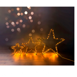 KIT FIGURA NATAL TASCHIBRA ESTRELAS DR 3000K BIV.