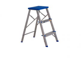 ESCADA BANCO ALUMINIO 3 DEGRAUS             968631