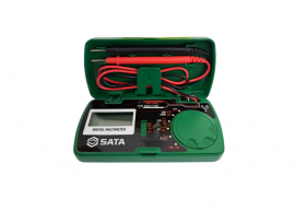 MULTIMETRO DIGITAL DE BOLSO CAT II            SATA