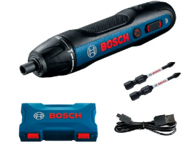 PARAFUSADEIRA BOSCH BATERIA 3,6V GO USBC KIT