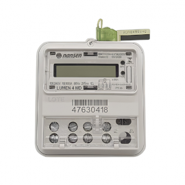 MEDIDOR MONOFASICO ELETR. LUMEN 4MD 10-15/100A