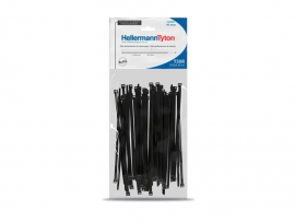 ABRACADEIRA NYLON PRETA T-50R 200MM X4.6MM   C/100