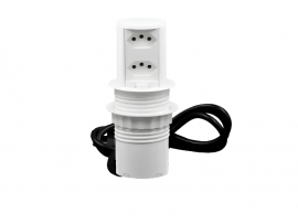 MINI TOTEM POP10 2 TOM ELEV. BRANCO QM 52301.02